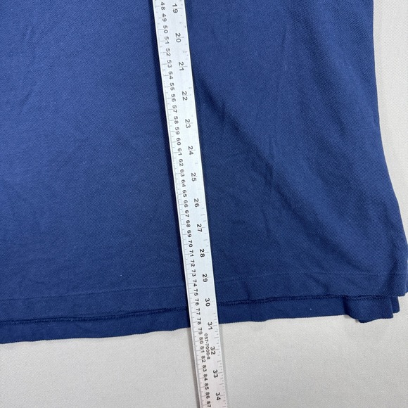 Ralph Lauren Polo Shirt Men's 4XB Navy Blue Yacht Club Marine Tour Short Sleeve - Picture 4 of 6